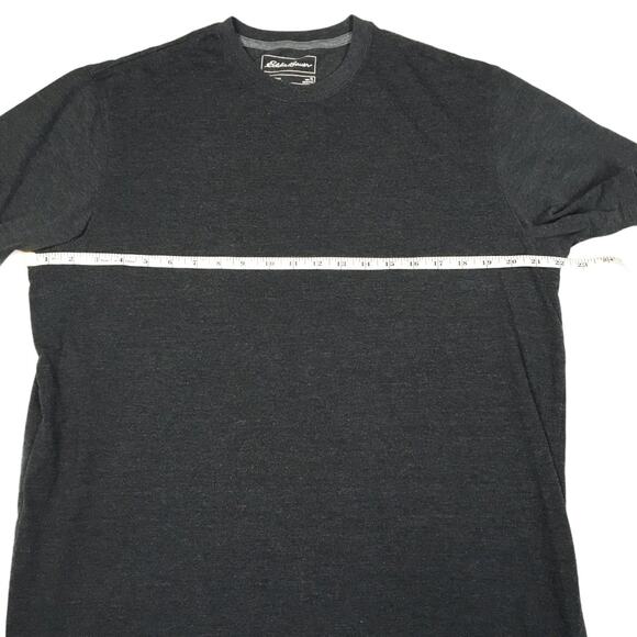 Eddie Bauer T-Shirt Legend Wash Short Sleeve Grey‎ Mens Large Tall Crewneck Tee - Picture 3 of 9